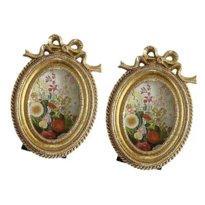 Retro Style Baroque Picture Frame Painting Frame Wedding Ornate Photo Frame Embossed Wall Hanging