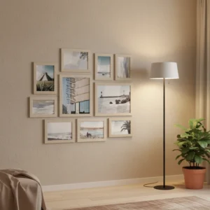 Rustic Brown Picture Frames Collage Picture Frames Set of 10 Photo Frame for Wall Gallery Decor Table Display