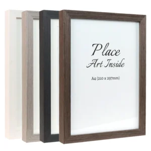 Rustic Natural Pine Wood High Quality 16×20 Digital Printing Solid Moulding Decorative Photo Frame