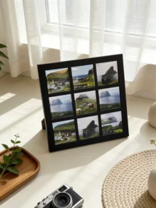 SAGER FM R3 FM R4 Acrylic Magnetic Tabletop Photo Frame with Thermal Transfer Printing
