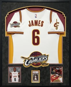 S&L Handmade Plastic Jersey Frame Display Case Lockable Sports Shadow Box Hanger for Football Basketball Hockey Uniform