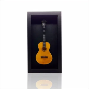 Shadow Box Frame Guitar Portuguese ACOUSTIC Medium Size for Wall Decoration Home Decoration