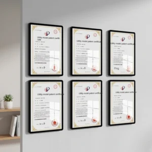 Shang Language Punch free Patent Certificate Frame Wall Award Trademark Honor A4 Suspended PVC Modern Simplicity Customizable