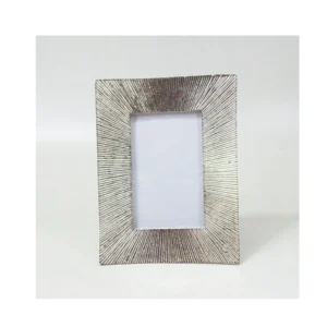 Silver Custom Metal Design Embossed Home Indoor Decorative Photo Frame Direct OEM Factory Sale