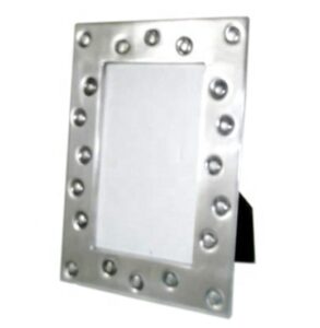 Silver Embossed Designer Picture Frame Home Decorative Photo Frame Silver Love Picture Frame Rectangle Pewter