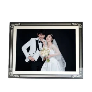 Simple Creative Tabletop Glass Crystal Photo Frame for 5″ 6″ 7″ 8″ 10″ A4 A5 Certificates and Gifts
