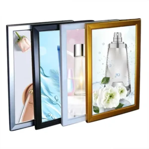 Snap Frame Ultra Thin Poster Custom Size LED Light Box Photo Frame With Led Light Movie Poster Display