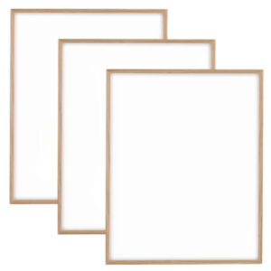Solid Natural Oak Wood Picture Frame Lightweight Wall Mounted Poster Photo Frame Wall Decor Gallery Home Decor Display Picture