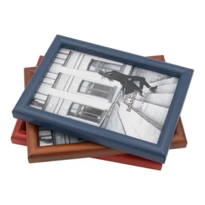 Solid Wood Floating Shelf Frame Eco Friendly Tabletop Wooden Display Frame for Photos or Small Collectibles