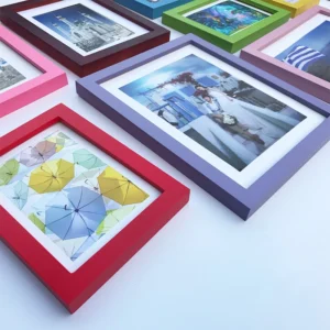Solid Wood Photo Frame Creative Hanging Wall Calligraphy Table Poster Certificate Exquisite Ornaments Environmental