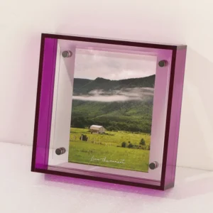 Square Acrylic Desktop Photo Frame Modern and Simple Small Household Photo Frame