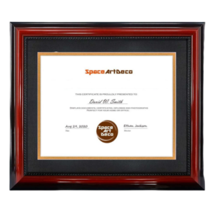 Stylish Wood Diploma Frames A4 Cherry Wood Graduation Certificate Frame