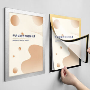 Supermarket A3 A4 A5 A6 Magnetic Sign Holder Poster Frame Display Picture Frames