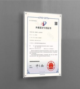 Suspended Photo Frame Non Perforated Acrylic Certificate Teacher Introduction Poster Display