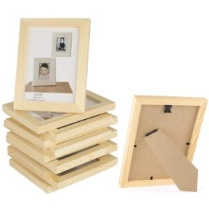 Table Top Display or Wall Mount DIY Wall Decor Picture Solid Wood Sign Photo Frame Wood for Picture Wall Frame