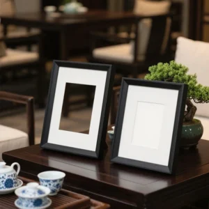 Tabletop Decor for Home Office Premium MDF Photo Frame with Acrylic Cover 4×6 5×7 8×10 Inch Wooden Picture Frame
