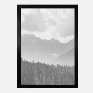 Thin Premium Custom A3 Black Wood Wall Hanging Poster Picture Frame