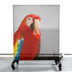 Ultra Lightweight P3.91 3D Holographic Invisible Screen Poster Mobile Transparent for Retail Store Elevator