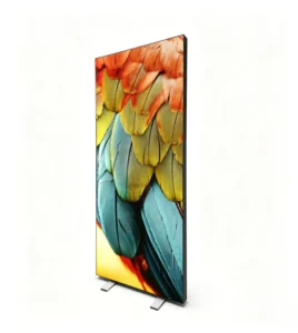 Ultra Thin Folding Pullable PVC Light Box Aluminum Frame Edge Lit LED Display Board for Luxury Brand Retail Shop Display