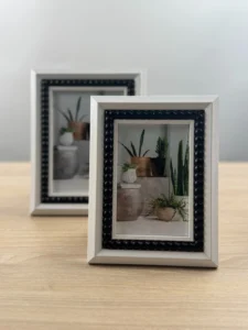 Unbreakable DIY Wood Photo Frame Customizable Sizes Eco Friendly Home Decoration