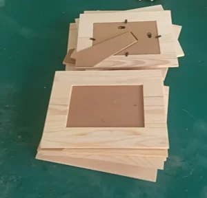 Unfinished Wood DIY Photo Frame Picture Frames for Arts & Crafts DIY Painting Projects