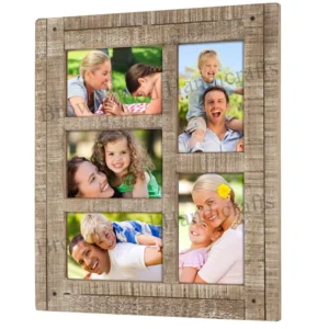 Unique Handmade Wall Decorative Wooden Collage Picture Photo Frame Custom Wooden Photo Decor Collage Frame Available in All Size