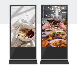 Vertical Android LCD Digital Signage Totem Indoor Floor Standing Advertising Display Player TV