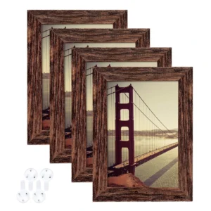 Vertical and Horizontal Rustic Home & Office Decor Picture Frames Horizontal Vertical Poster Wood Photo Frames