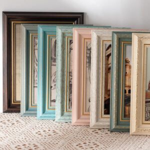 Vintage European Style Black Photo Frame Creative Picture Frame for Wall Mount & Tabletop Home Decoration