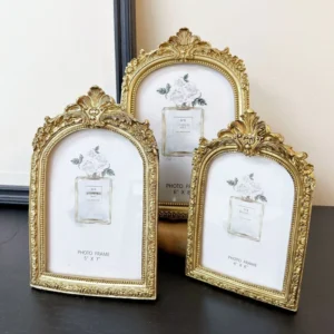 Vintage Plastic Fashionable Photo Frame Creative Display Lightweight Minimalist 6 Inch 7 Inch 8 Inch Home Decor Custom Logo