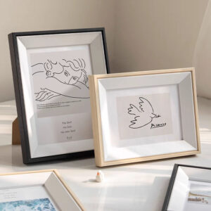 Wall Decorations for Home Luxury Nordic Photo Frame Set 6″ 7″ 8″ 10″ for Wedding Dress Couple Wall Decor & Desktop Use