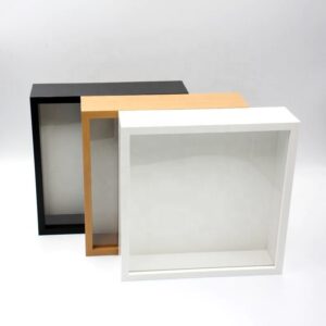 Wall Hanging Frame for Home Decoration Exquisite Durable Specimen Frame 3d Shadow Box Frame of Solid Wood