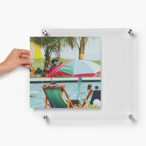 Wall Mounted Acrylic Photo Frame A3 A4 A5 Poster Paper Holder Floating Acrylic Wall Frames