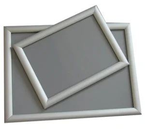 Wall Mounted Elevator Picture Holder Poster Frame Snap Aluminum