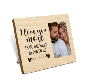 Wall Tabletop Frames Farmhouse Picture Long Distance Relationship Gifts Photo Frames Wedding Picture Frames for Couple