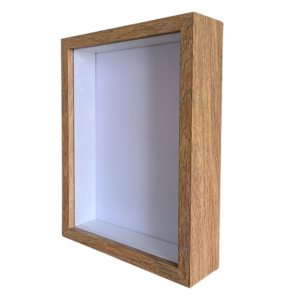 Walnut MDF 10″ 9×9″ 8×8″ Inch Deep 3D Shadow Box Frame Plexiglass Black & White Die Cutting Wood Photo & Art Decoration Frame