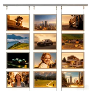 Waterproof Slim LED Light Box High Brightness Indoor Advertising Poster Frame Light Box