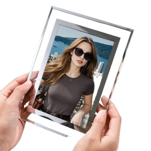 Wedding Gift Home Decorative Glass Photo Frame for Special Memories for Weddings and Children’s Photos