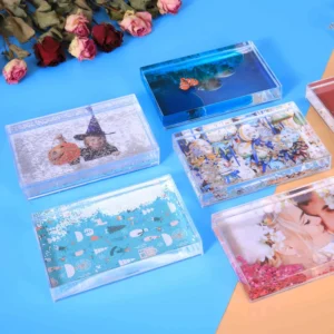Wedding Photo Frame 5X7 Picture Frames 13X19 Liquid Photo Frame Plastic Christmas Snow Globe Picture Insert Snow Globe