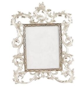Wedding Photo Frame Modern Brass Nickel Plated Wood and Silver Decorative Picture Frame