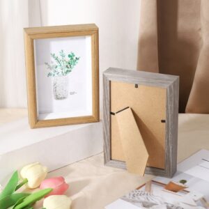 Wholesales Home Decoration Tabletop Walnut Wood Grain Photo Picture Frame With Glass Picture Frame Album