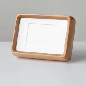 With Mat Solid Oak Wood Picture Frames With Tempered Glass Mini Photo Frames Wooden Photo Frame