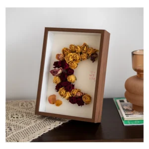 Wood MDF A4 Decoration Art Picture Photo Frame Deep 3D Shadow Box Frame With DIY Handmade Accessories