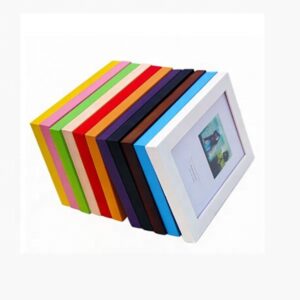 Wood Photo Frame 8×10 White Eco Friendly Modern Silk Screen Printed Tabletop