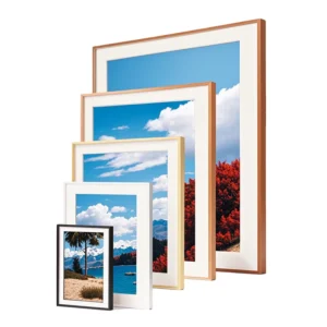 Wood Photo Frame High Definition Wall Mounted Desktop Use Features Versatile Picture Frame for Displaying Photos