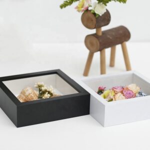 Wood Shadow Box Photo Frames