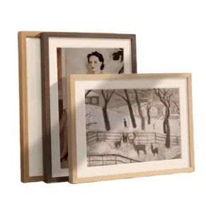 Wood Tabletop Creative Eco Friendly Photo Frame Custom Sizes High Quality Black Walnut House Decor Picture Stand