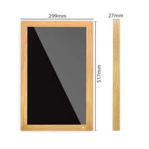 Wood Touch Screen WiFi Full HD Video Playback Digital Photo Frame 21.5 Inch with Mat for Wall Hanging Home Decoration