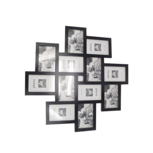 Wooden Collage Wall Hanging Picture Frame photo Frame with 12 Openings