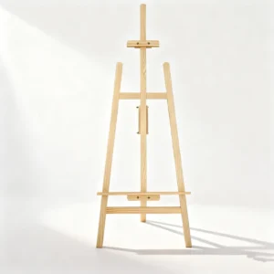 Wooden Easel Display Stand Adjustable A Frame Painting Easel Portable Lightweight 150cm 175cm for Wedding Signs Photos Art Easel